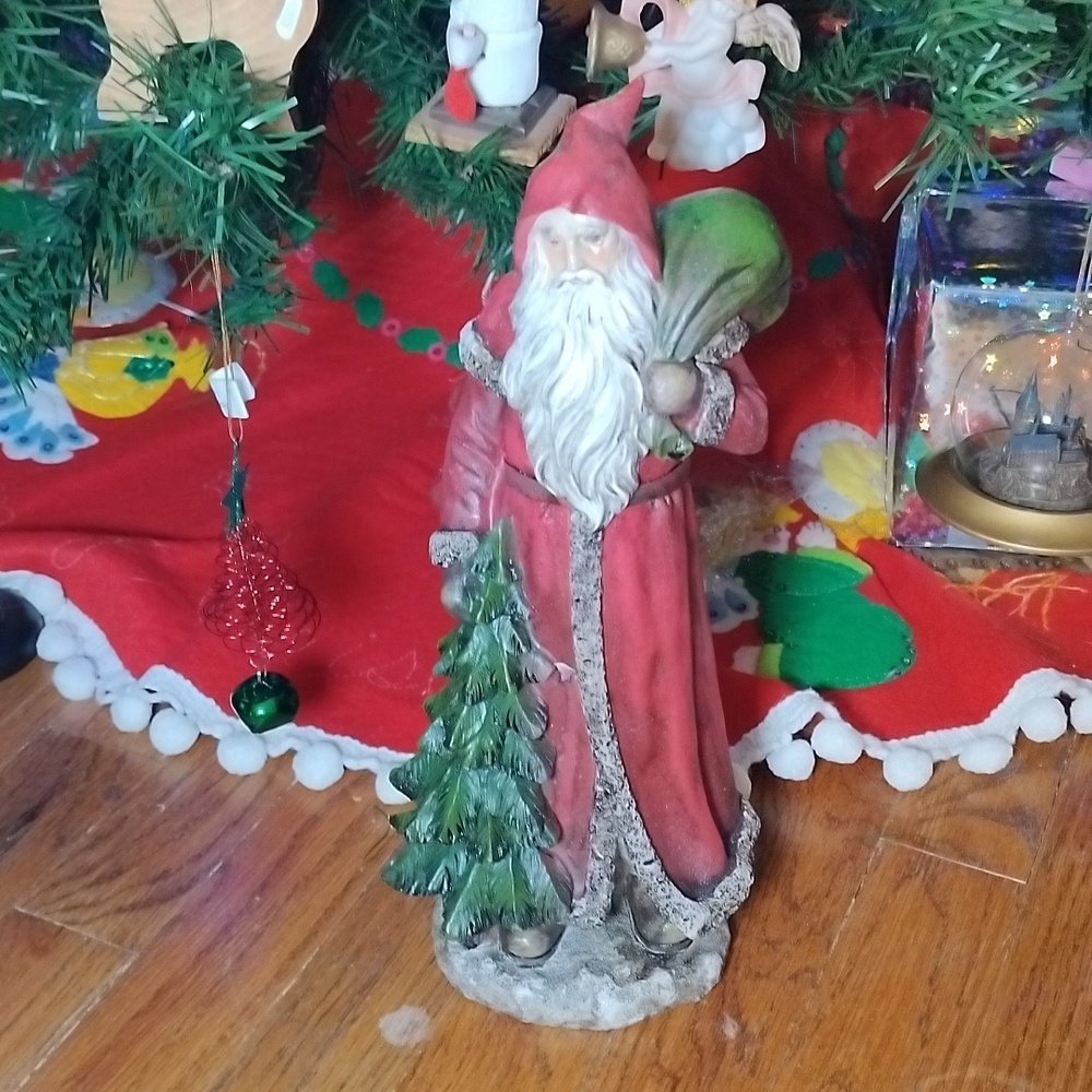 Ceramic Santa